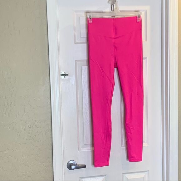 Savage X Fenty Leggings Size Large Hot Pink Color - Picture 4 of 12
